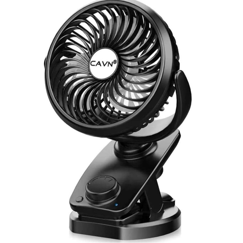 Rechargeable Battery Portable clip fan